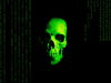 Matrix Stile Skull Image